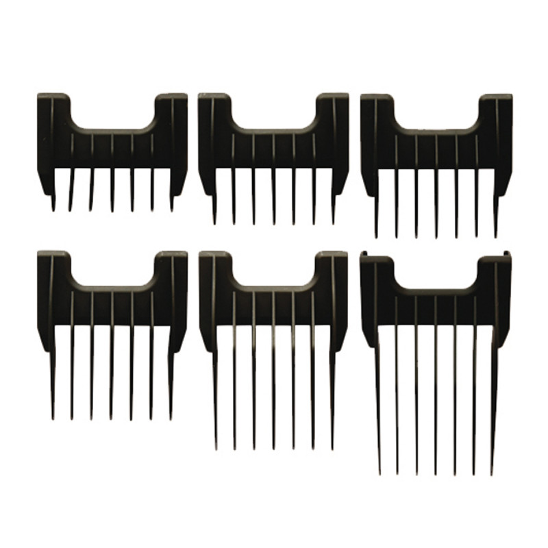 wahl set of 6 slide on gu..
