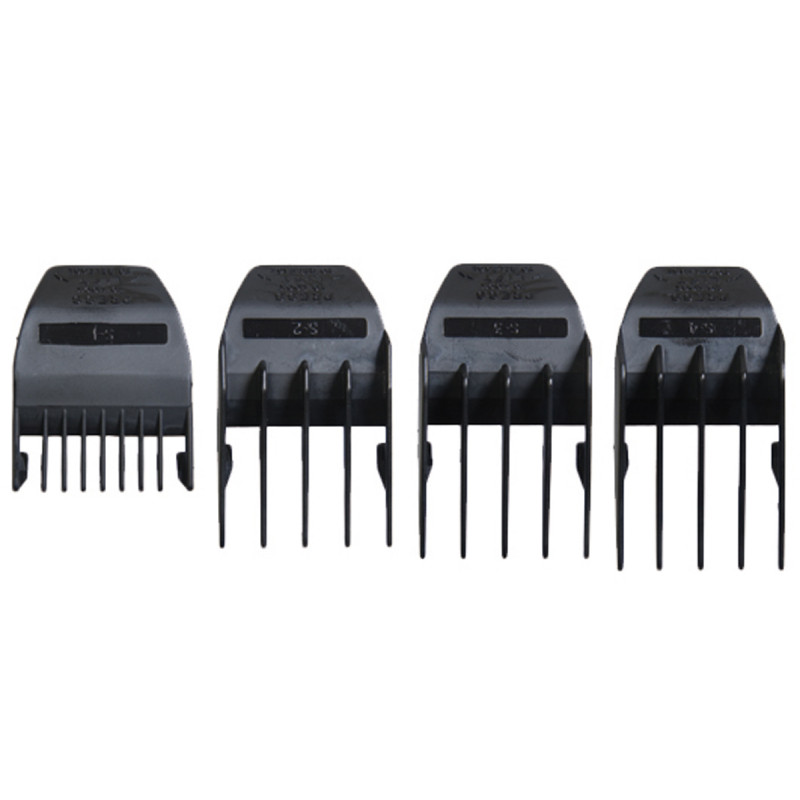 wahl set of 4 black peanu..