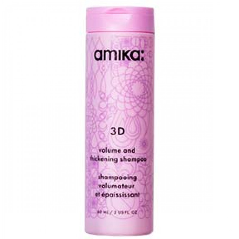 amika: 3d volume & thickening shampoo 60ml/2.03oz