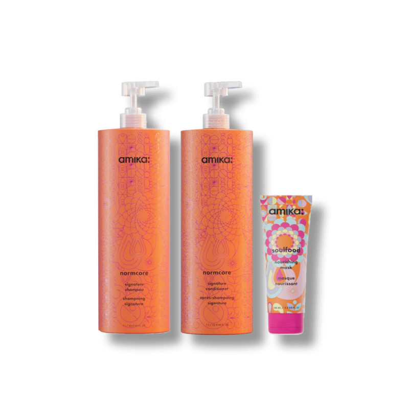 amika: holiday signature liter set
