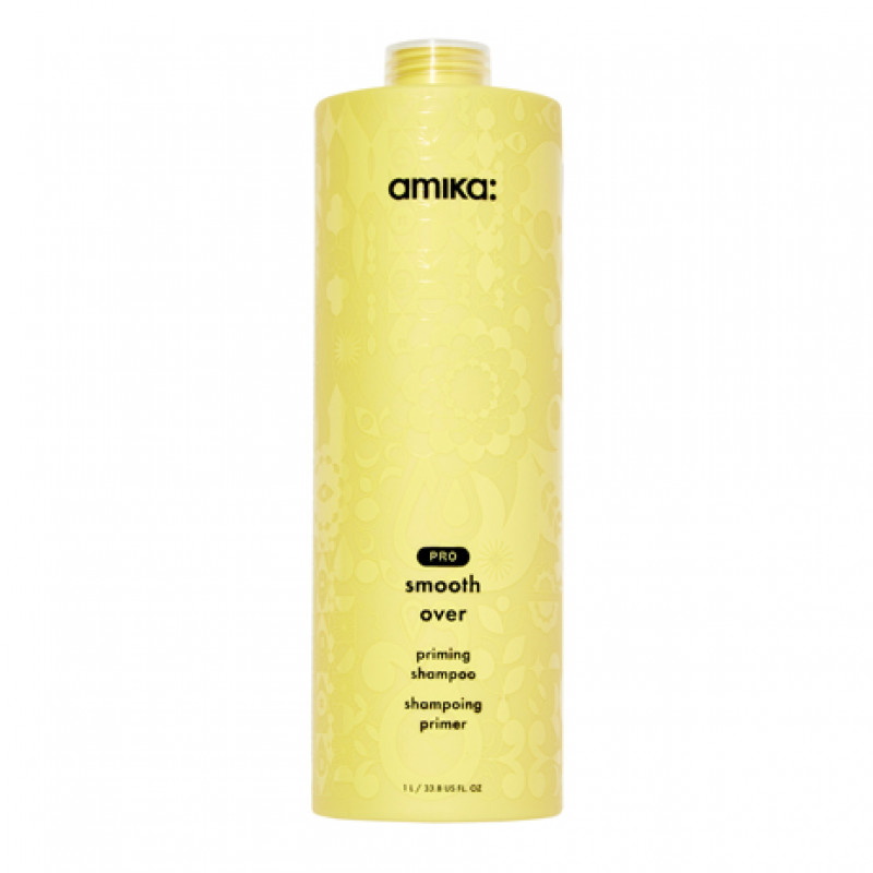 amika: smooth over shampoo 1000ml