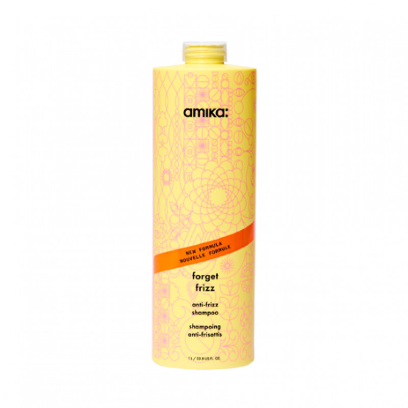 amika: forget frizz anti-frizz shampoo 1000ml