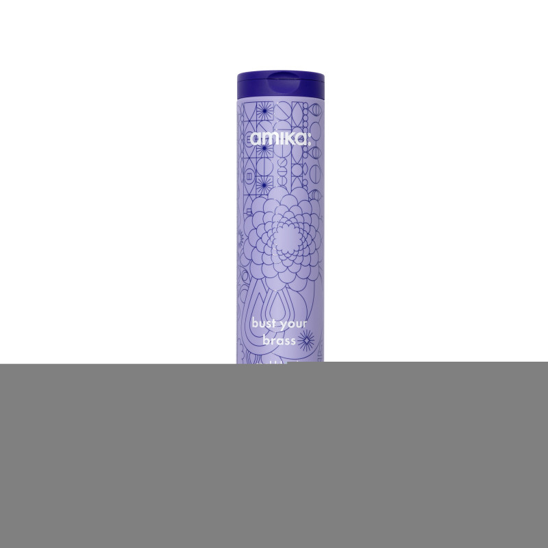 amika: bust your brass cool blonde repair conditioner 275ml