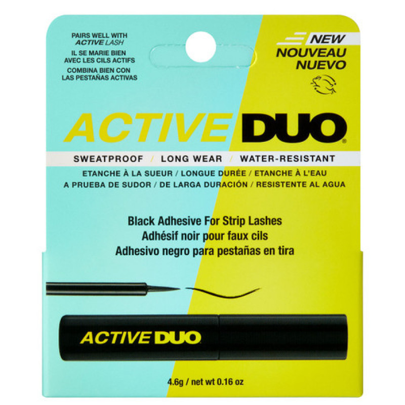 ardell active duo black adhesive 0.16oz