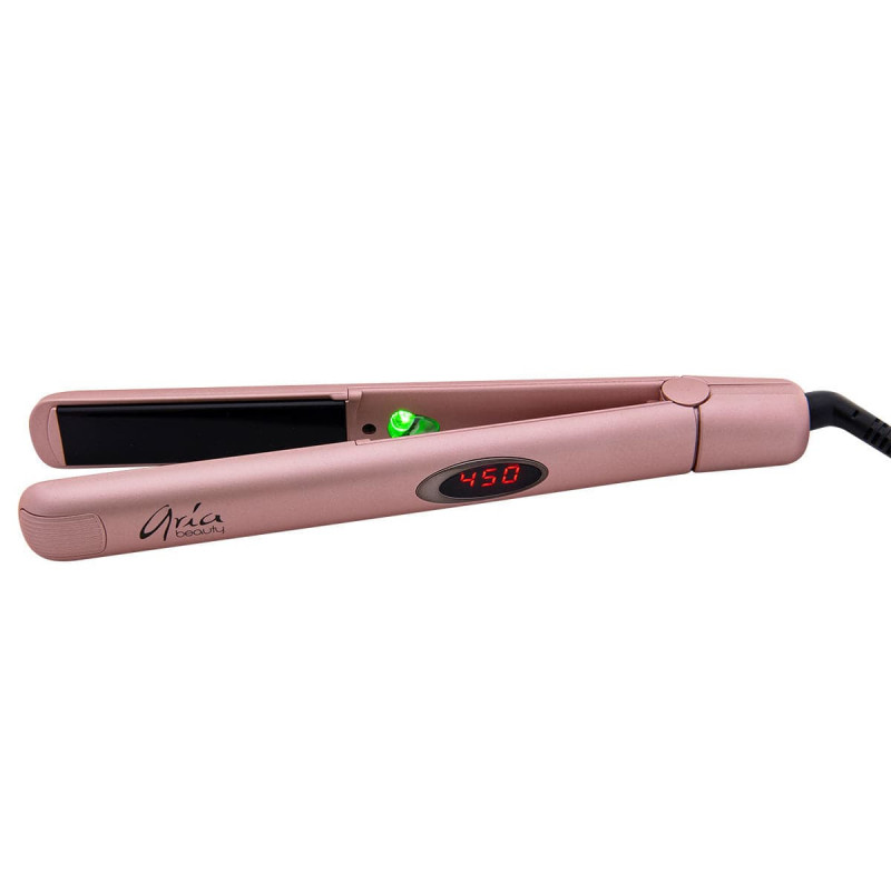aria rose rose gold infrared straightener 1