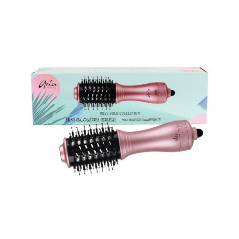 aria rose gold mini blowdry brush