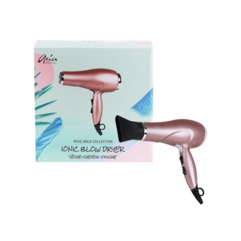 aria rose gold blow dryer