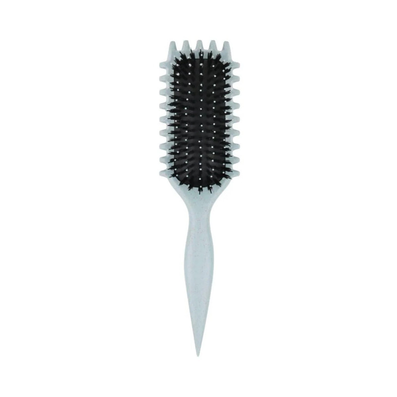 aria curl perfect hairbrush - soft blue