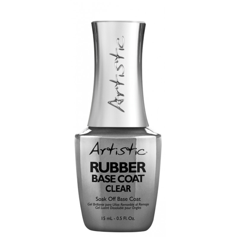 artistic rubber base coat clear .5oz