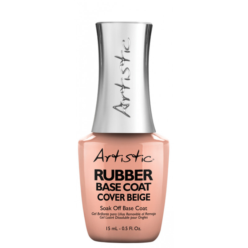 artistic rubber base coat beige .5oz