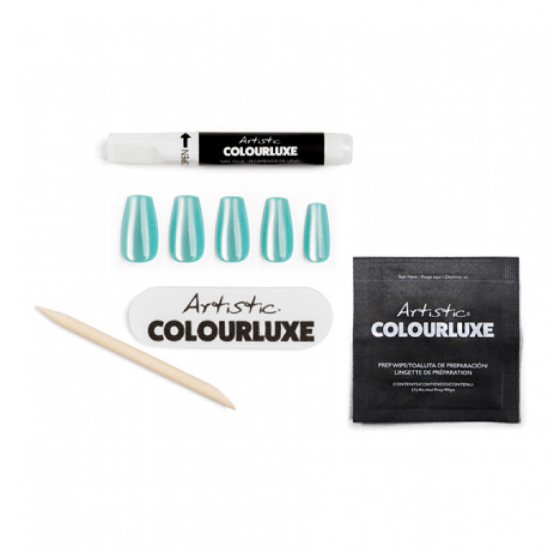 artistic colourluxe press-on tips i'm a chameleonaire