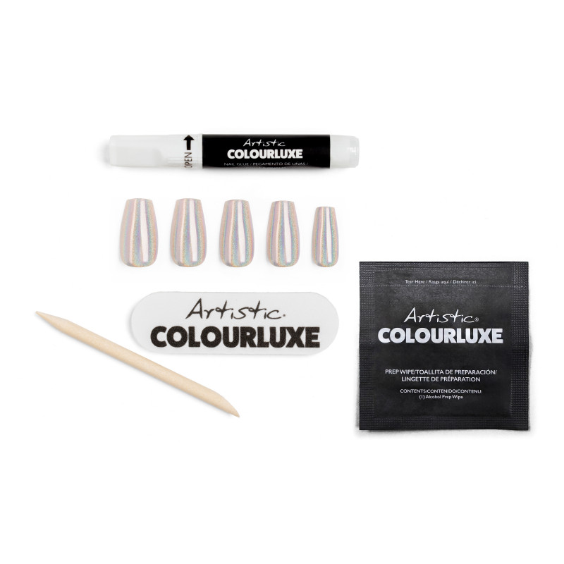 artistic colourluxe press-on tips in high definition