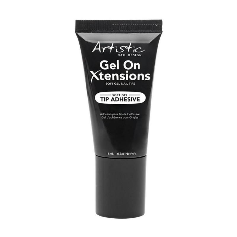 artistic gel on xtensions adhesive tube 15ml