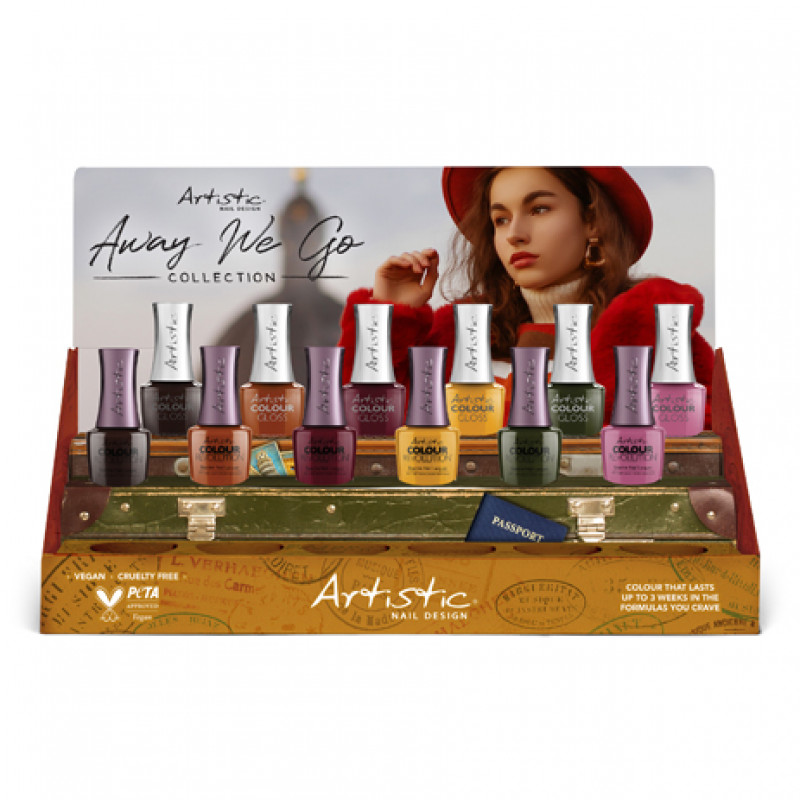 artistic away we go 12pc mixed collection