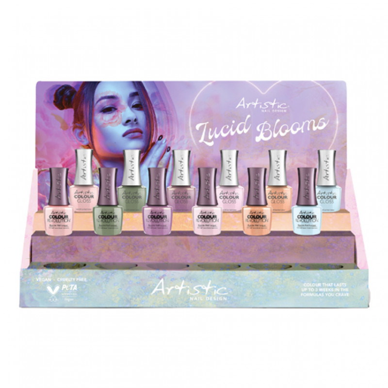 artistic lucid blooms 12pc mixed collection