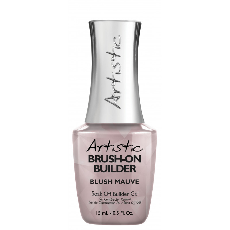 artistic brush-on builder blush mauve 15ml