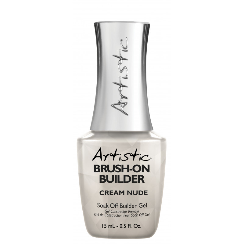 artistic brush-on builder cream nude 15ml