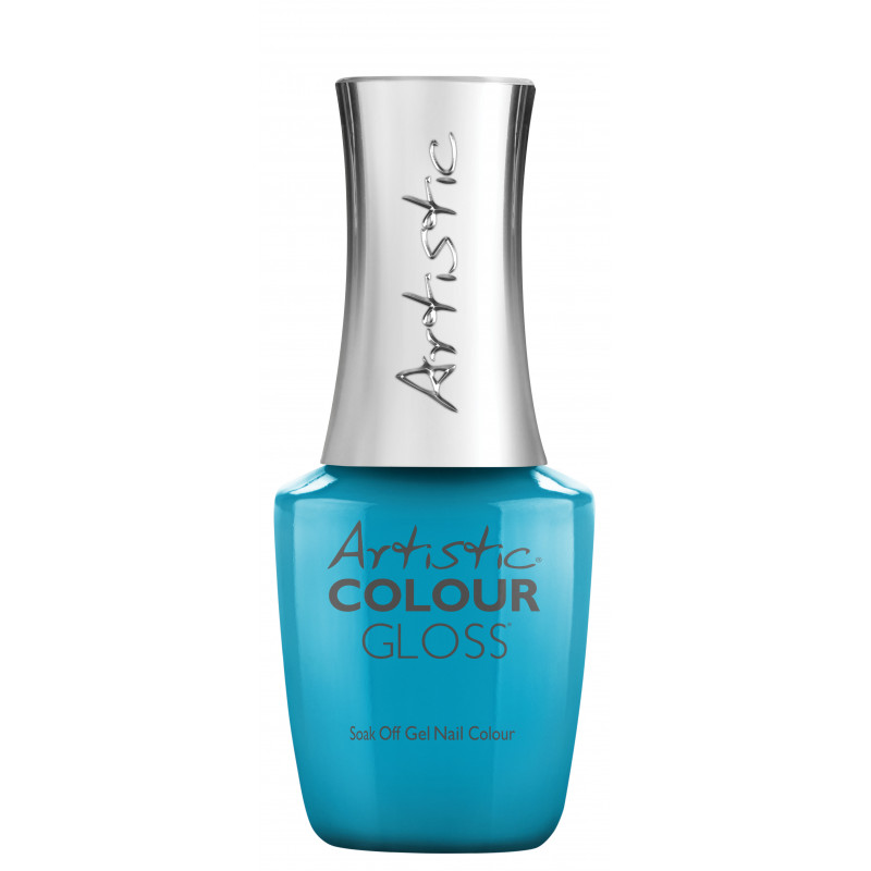 artistic colour gloss teal with it .5oz 