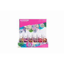 blossom floral cuticle oil 0.5oz display 18pc