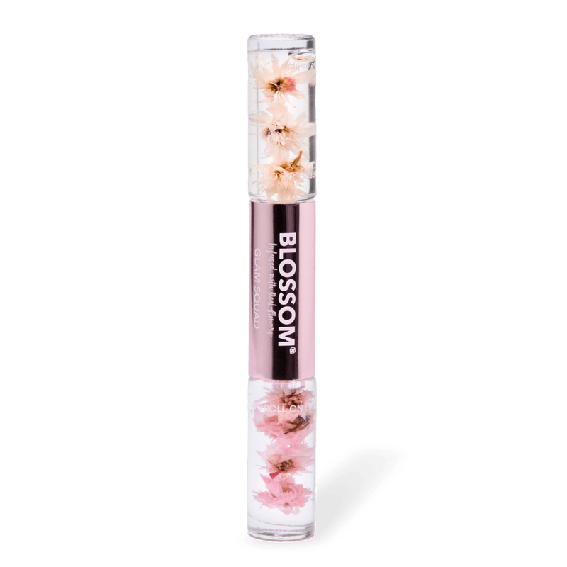 blossom glam squad watermelon lip gloss + rose perfume oil