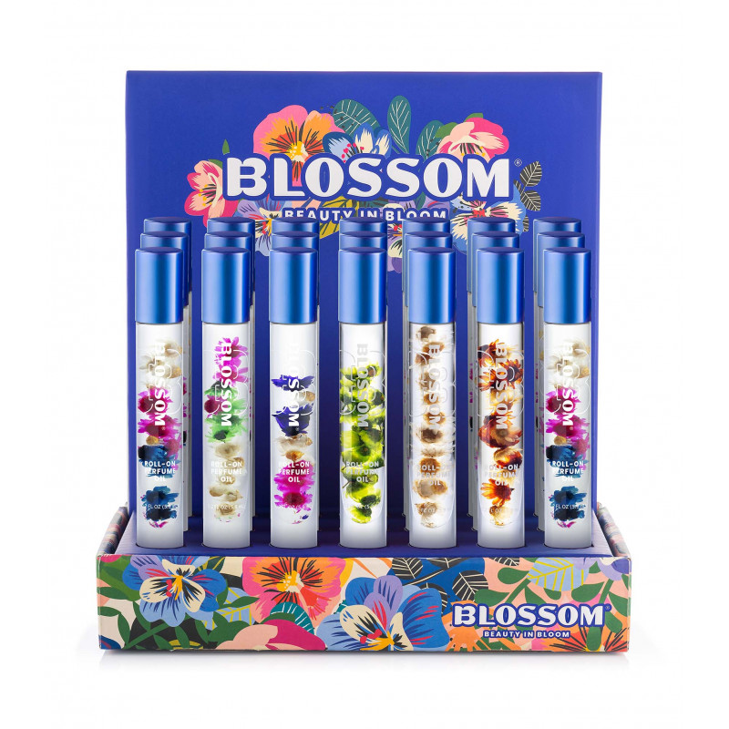 blossom fragrance roller display 21pc