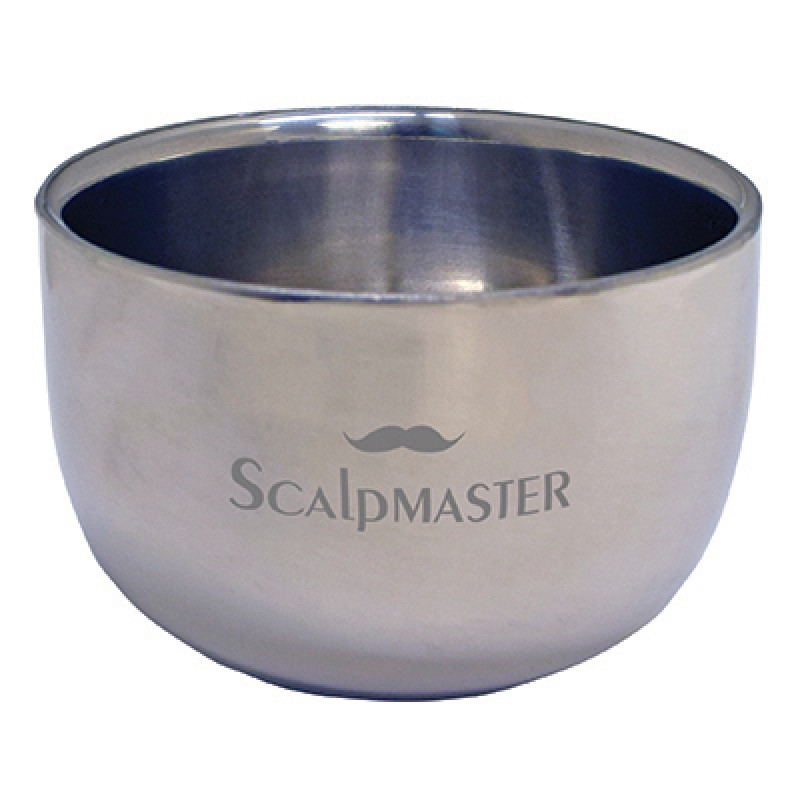 scalpmaster stainless steel shaving bowl