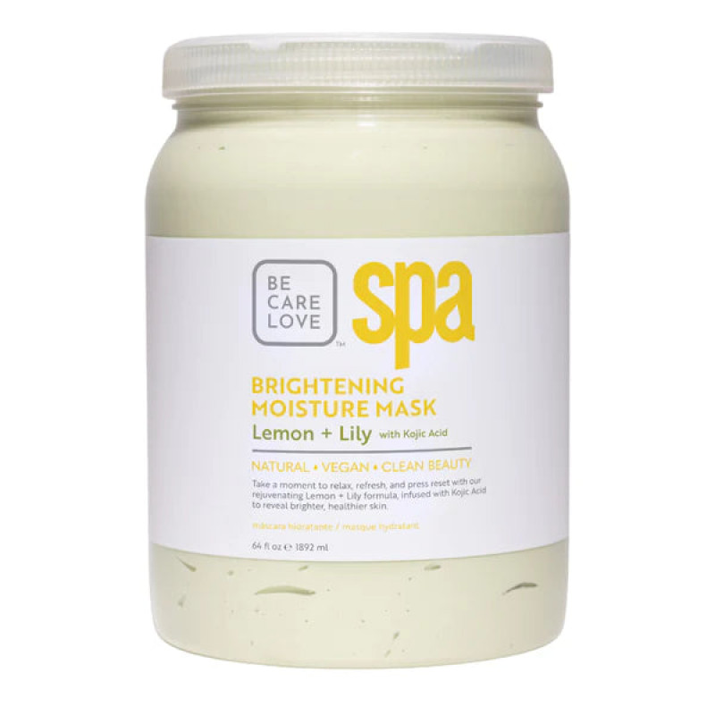 bcl spa brightening lemon & lily moisture mask 64oz