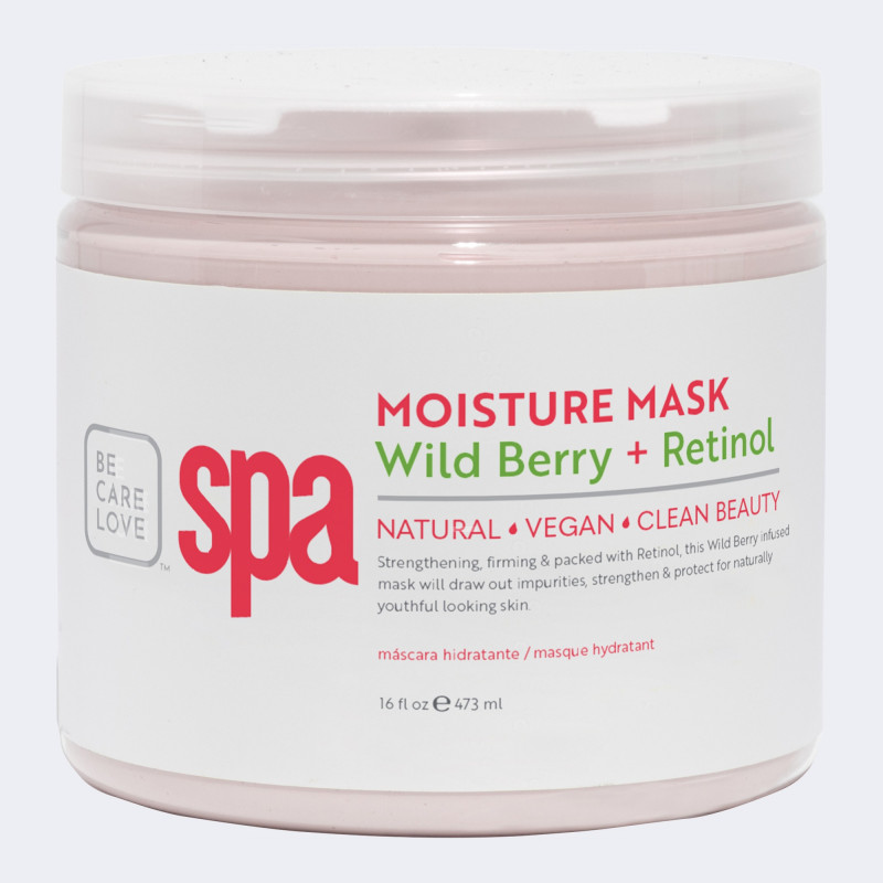 bcl spa wildberry + retinol moisture mask 16oz