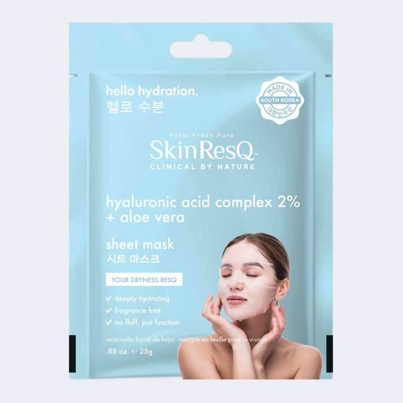 bcl hello hydration korean sheet mask 1pc
