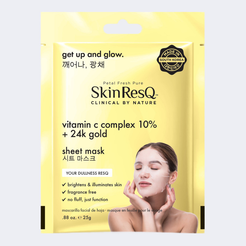 bcl get up & glow korean sheet mask 1pc