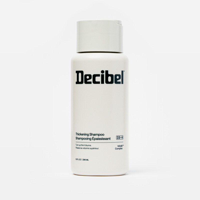 decibel thickening shampoo 10oz