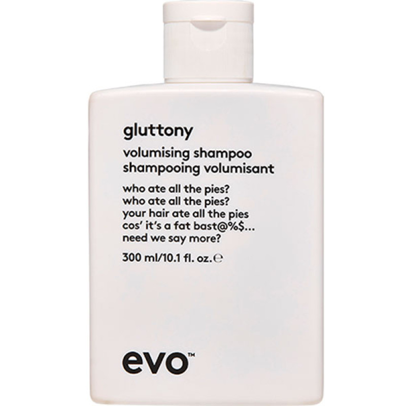 evo gluttony volumising shampoo 300ml