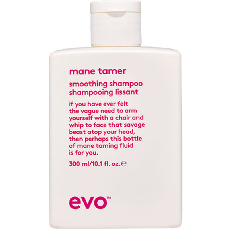 evo mane tamer smoothing shampoo 300ml