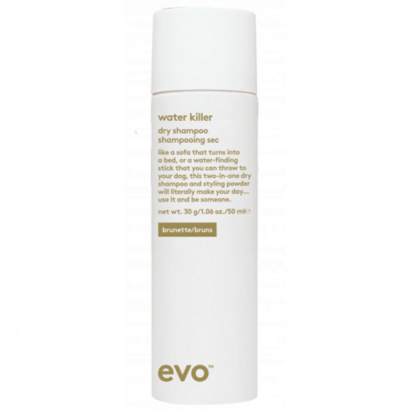 evo water killer brunette dry shampoo mini 50ml