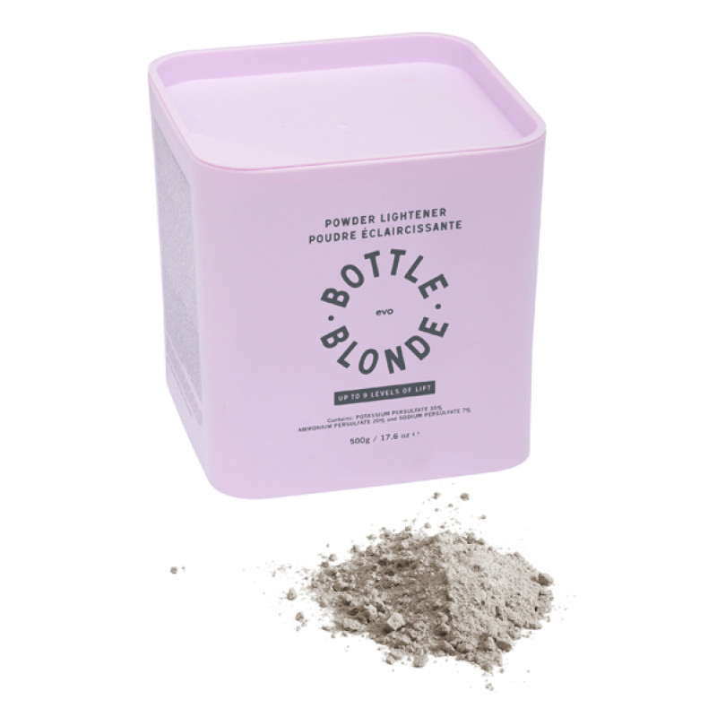 evo bottle blonde powder lightener 500g