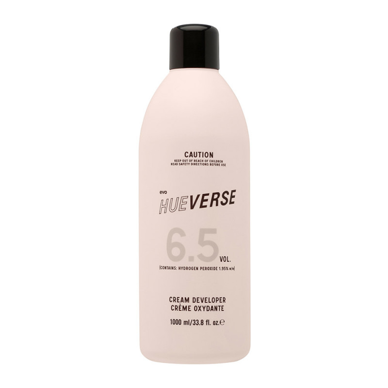 evo hue.verse cream developer 6.5 vol (1.95%) litre