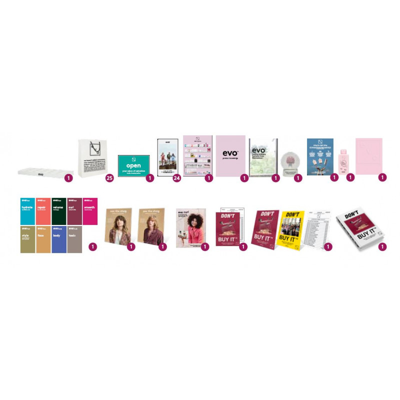 evo large merch kit 2022