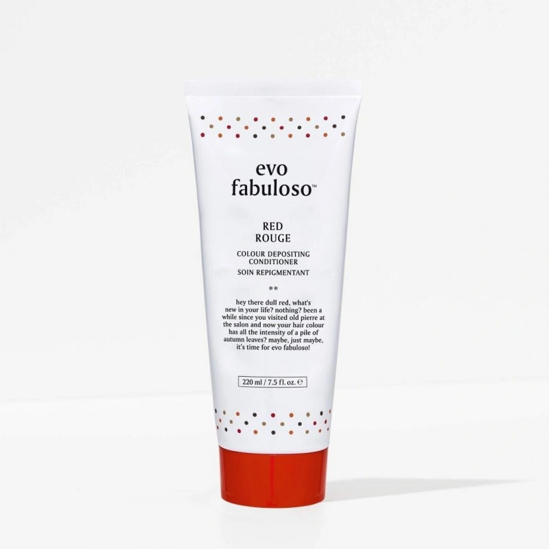 evo fabuloso red colour depositing conditioner 220ml