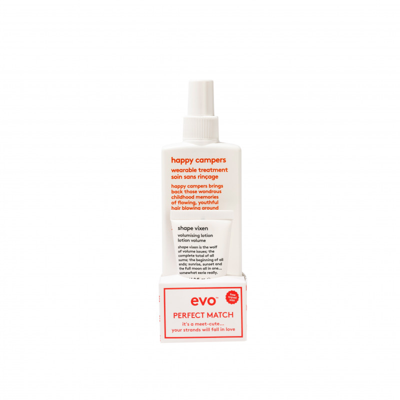 evo perfect match happy campers + shape vixen