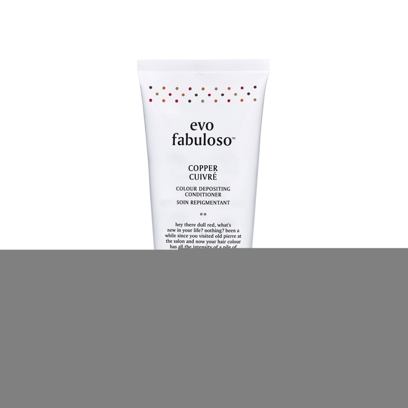 evo fabuloso copper colour depositing conditioner 220ml