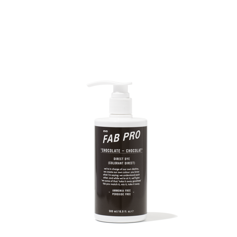 evo fabuloso pro chocolate colour intensifier 500ml