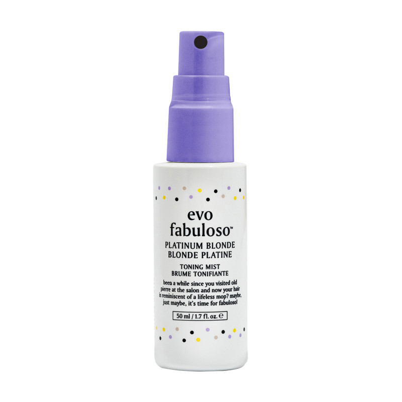 evo fabuloso platinum blonde toning mist 50ml
