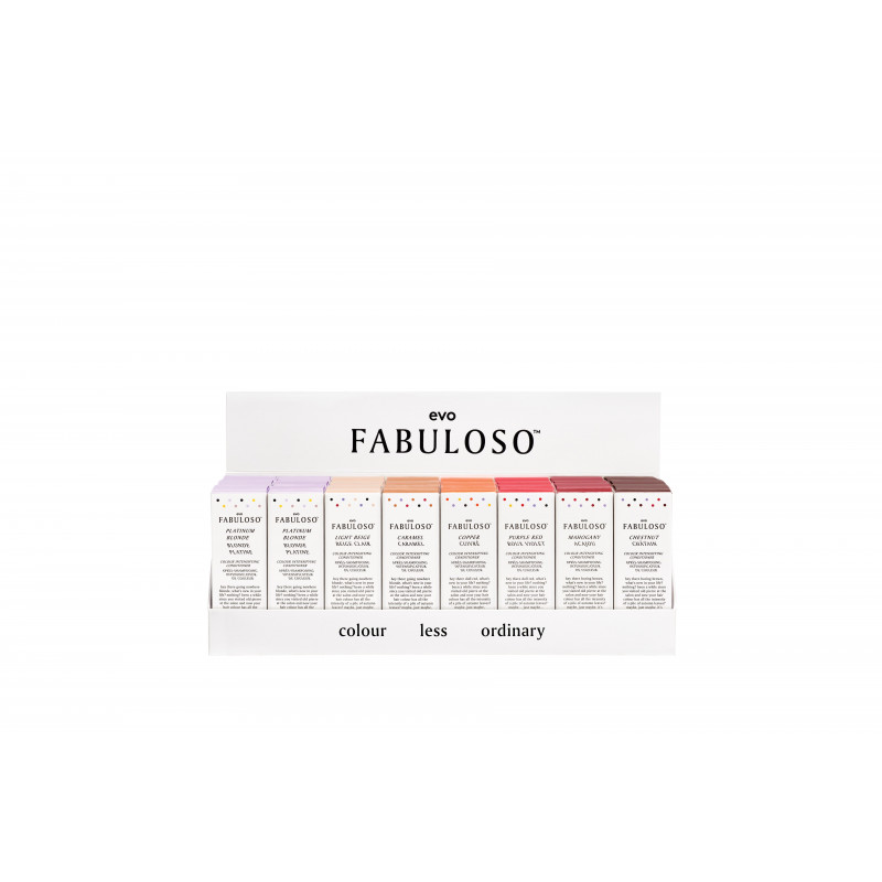 evo fabuloso mini display 30ml mixed intro