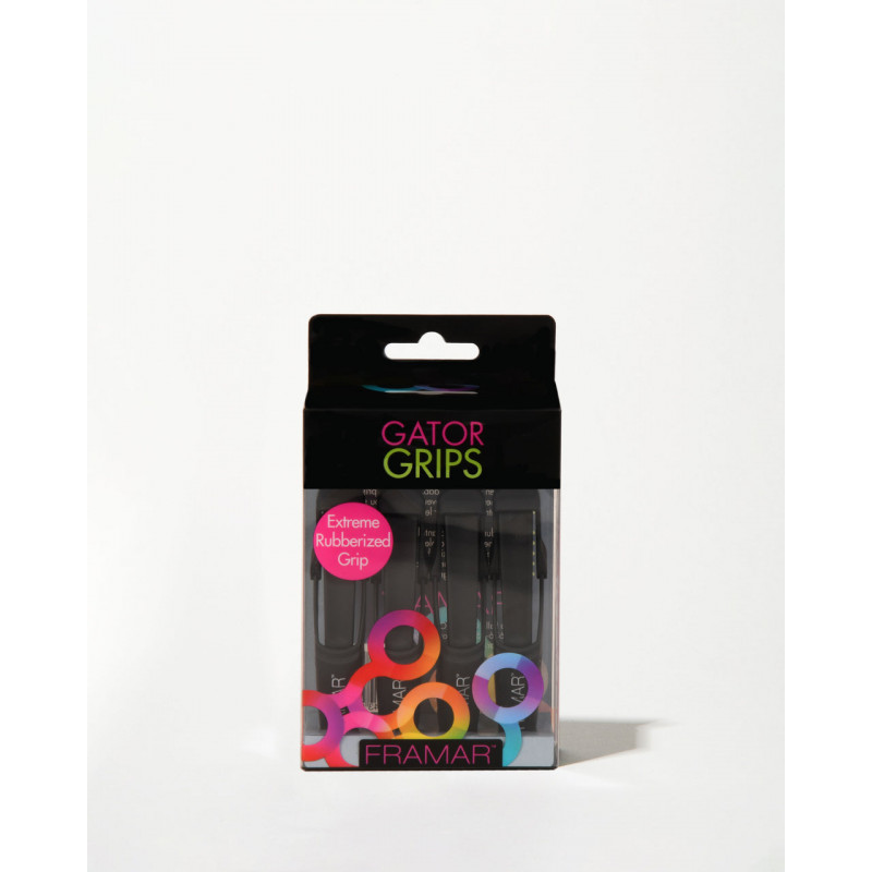 framar gator grips black 4 piece