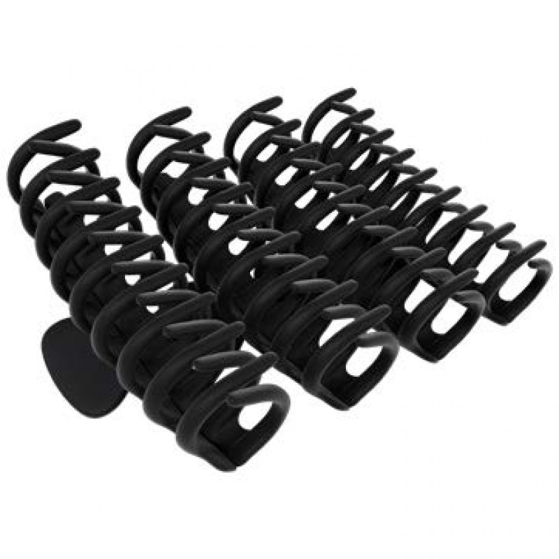 framar claw clips black 4pc