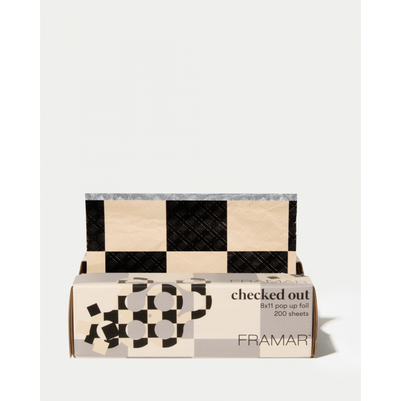 framar checked out 8x11 pop up foil 200pc