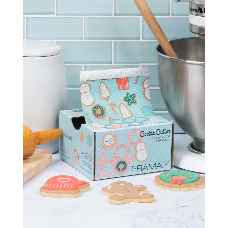 framar cookie cutter 5x11 pop up foil 500pc