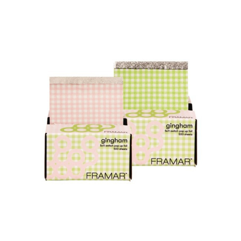 framar gingham switch 5x11 pop up foil 500pc