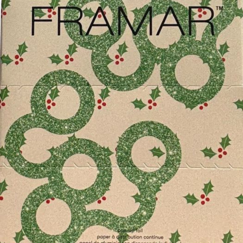 framar holly 5x11 pop up holiday foil 100pc