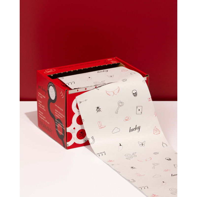 framar get lucky medium embossed foil roll 320ft